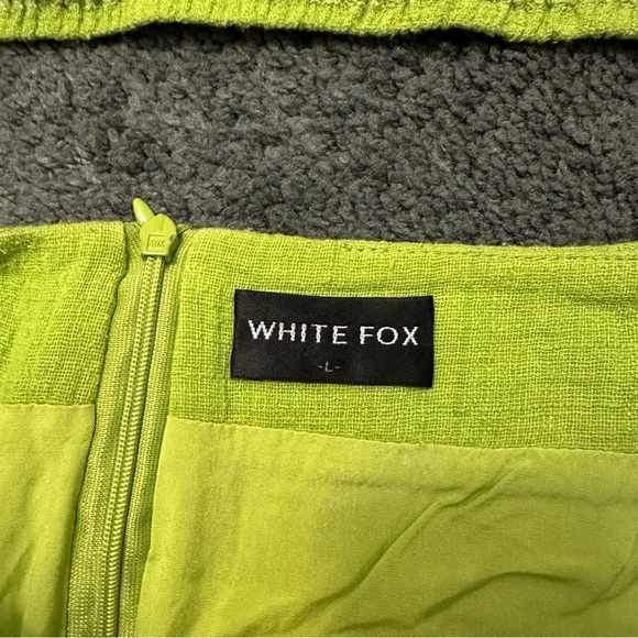 White fox skirt set - Picture 4 of 11